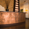Waiting Area In Front Of Commercial Design-build By Marshall Design Group