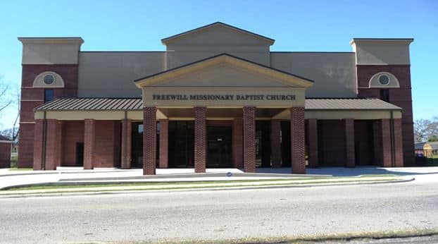 Freewill Missionary Baptist Church Entrance