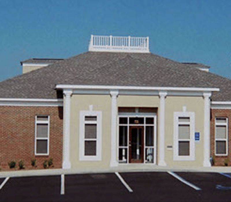 Front Of The Sprayberry Orthodontics Building By Marshall Design-Build In Auburn, AL