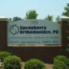 Sprayberry Orthodontics Entrance Sign Designed By Marshall Design-Build Montgomery, AL
