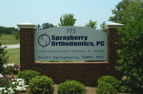 Sprayberry Orthodontics Entrance Sign Designed By Marshall Build Montgomery Al