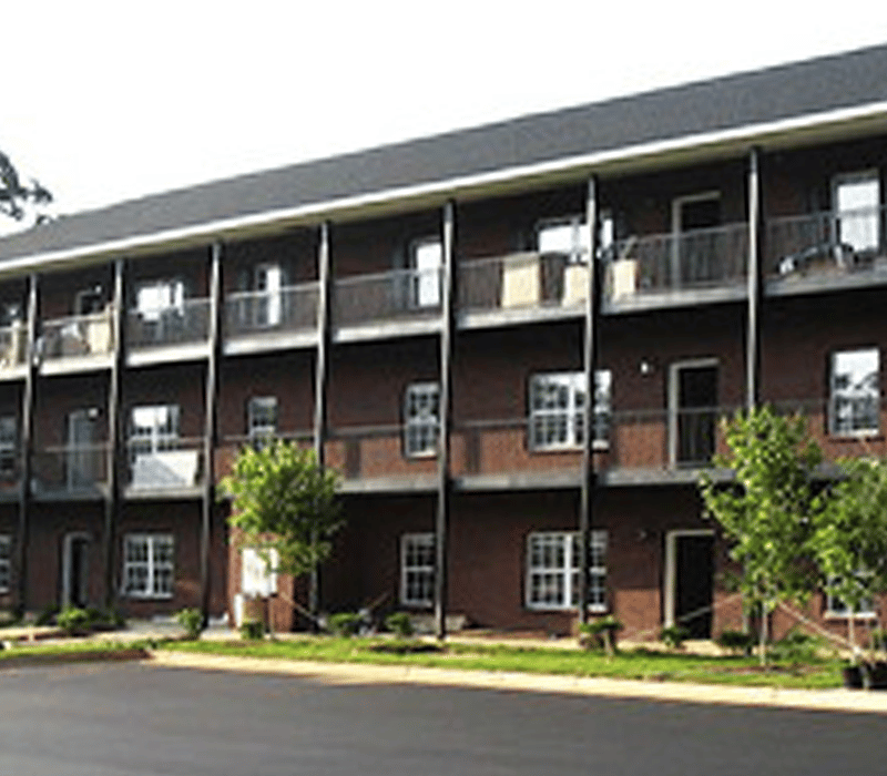 Close-up Of Stadium Views Condominiums By Marshall Design-Build In Montgomery, AL