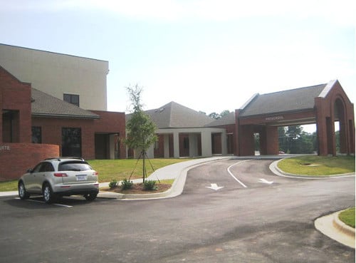 Front View Of Taylor Road Baptist Church